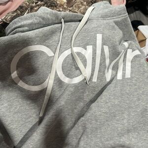 Calvin Klein great condition cropped hoodie medium